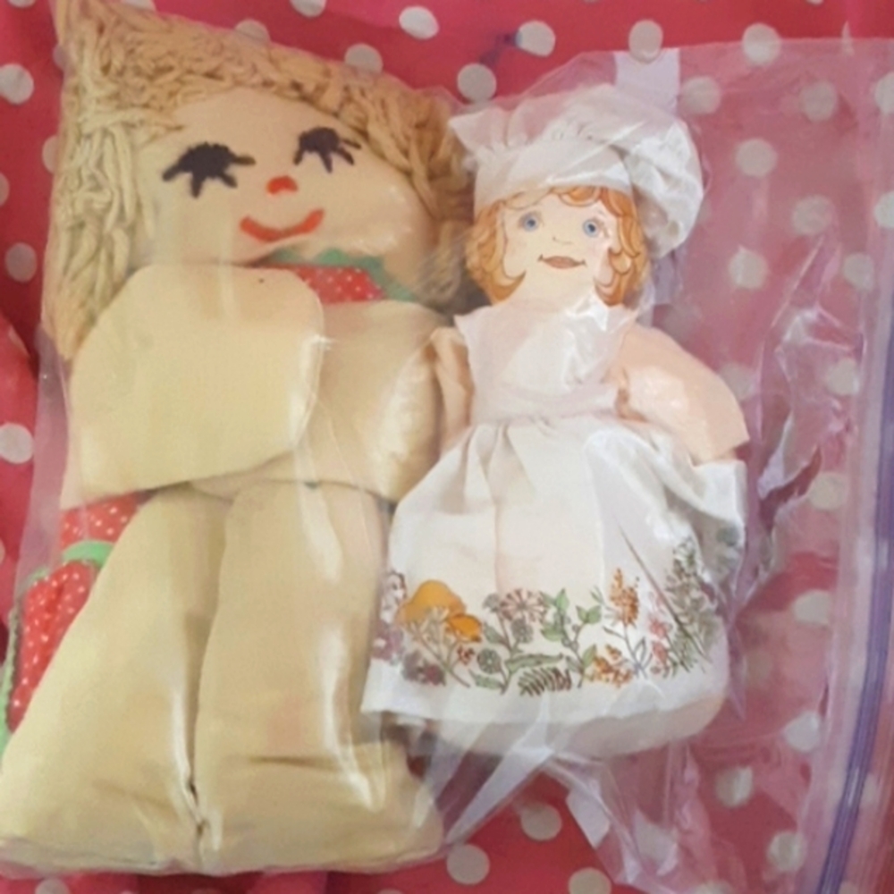 Storybook doll Characters toys ginger bread man baker Rag Dolls Homemade